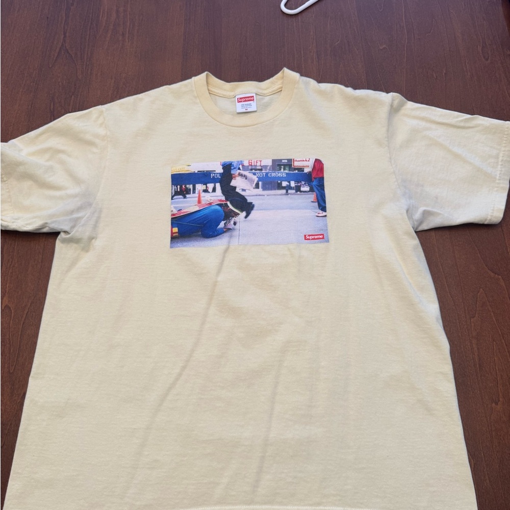 Supreme Cream Graphic Tee